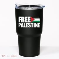 Free Palestine Support Stand With Palestine Tumbler thumb 0