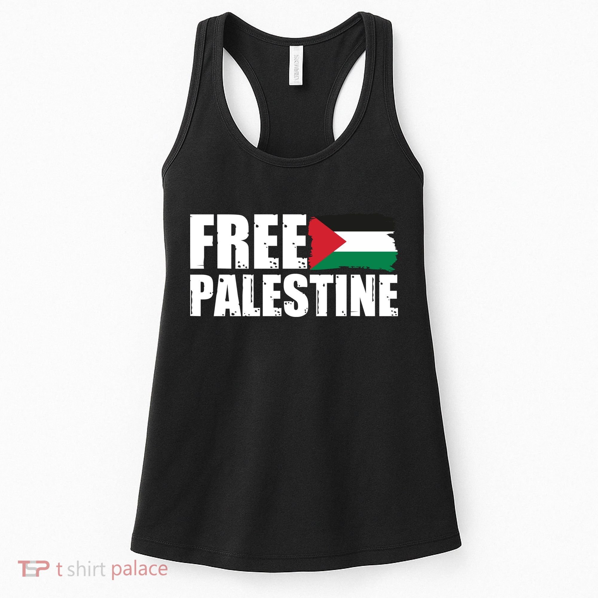 Free Palestine Support Stand With Palestine Women's Tank Top