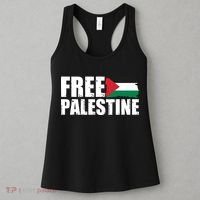 Free Palestine Support Stand With Palestine Women's Tank Top thumb 3