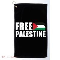 Free Palestine Support Stand With Palestine Golf Towel thumb 0