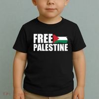 Free Palestine Support Stand With Palestine Toddler T-Shirt thumb 2