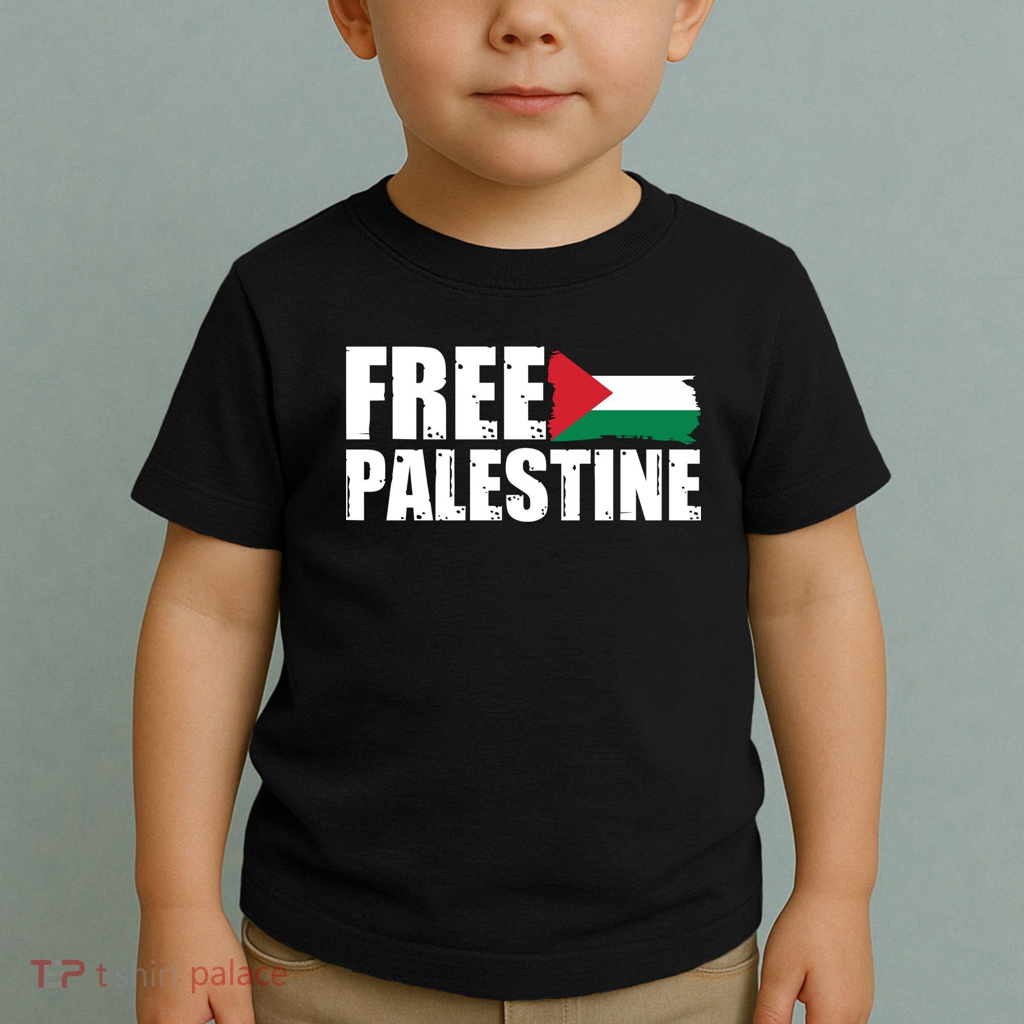 Free Palestine Support Stand With Palestine Toddler T-Shirt