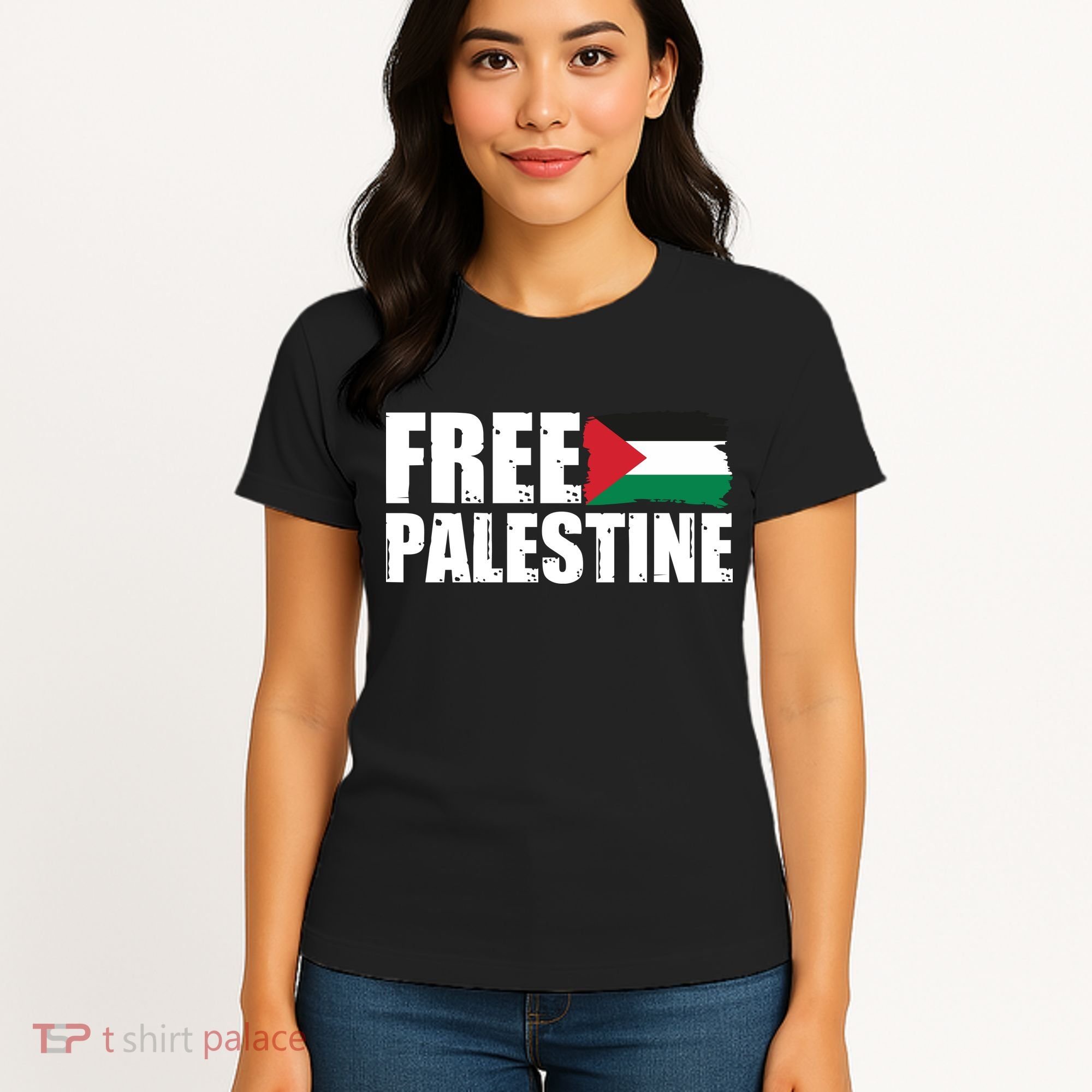 Free Palestine Support Stand With Palestine Women's T-Shirt