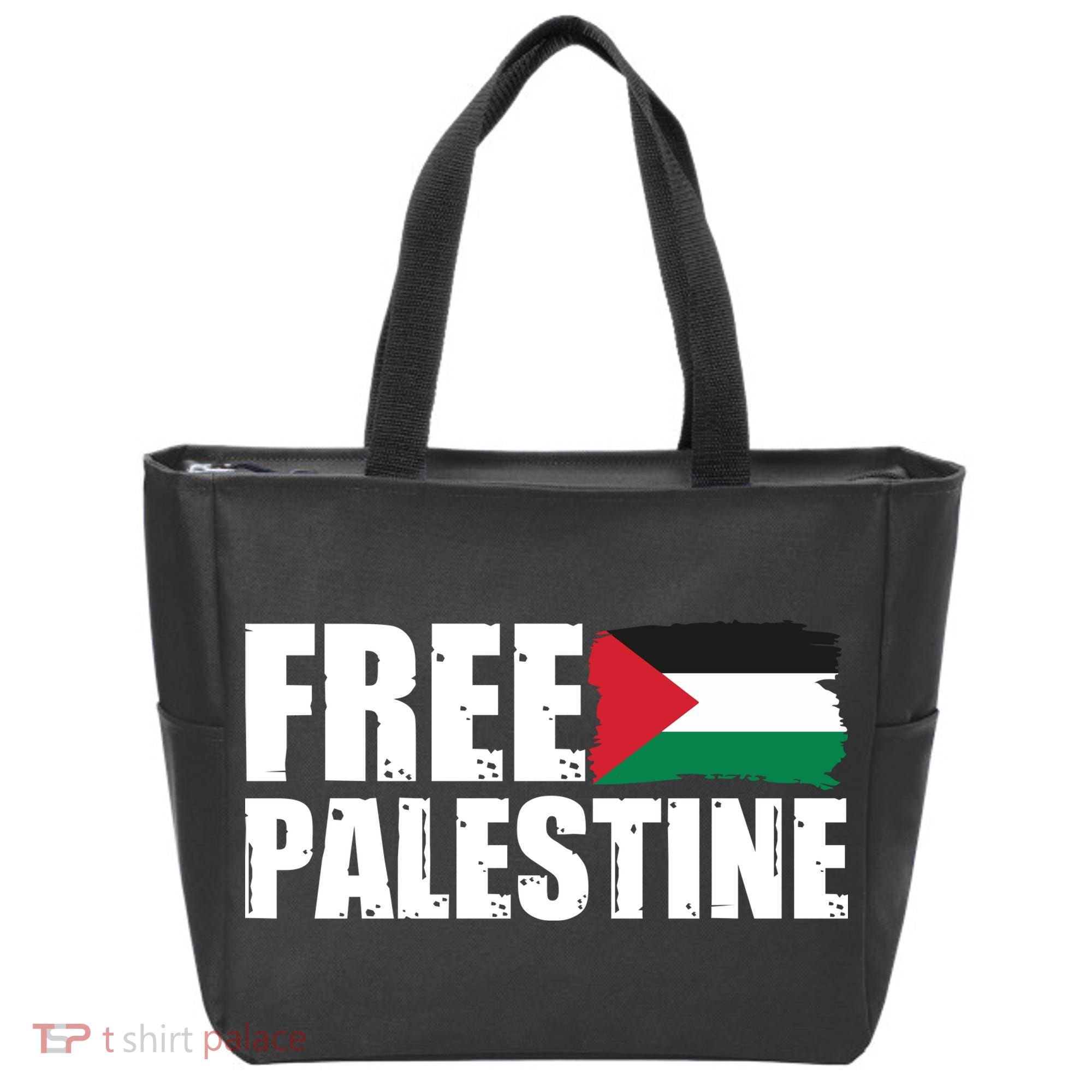 Free Palestine Support Stand With Palestine Tote Bag