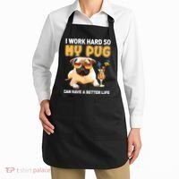 Funny Pug Shirts Pug Lover Gifts Apron thumb 2