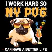 Funny Pug Shirts Pug Lover Gifts Mousepad thumb 1