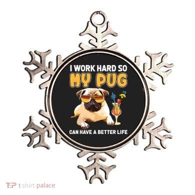 Funny Pug Shirts Pug Lover Gifts Ornament