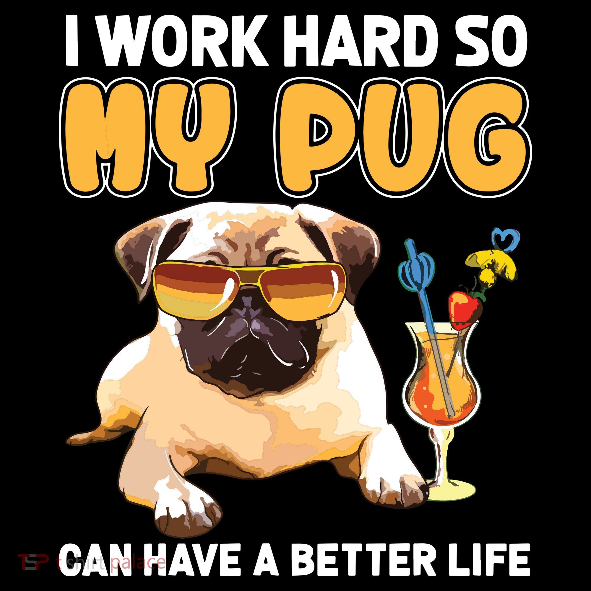 Funny Pug Shirts Pug Lover Gifts Performance Fleece Hoodie