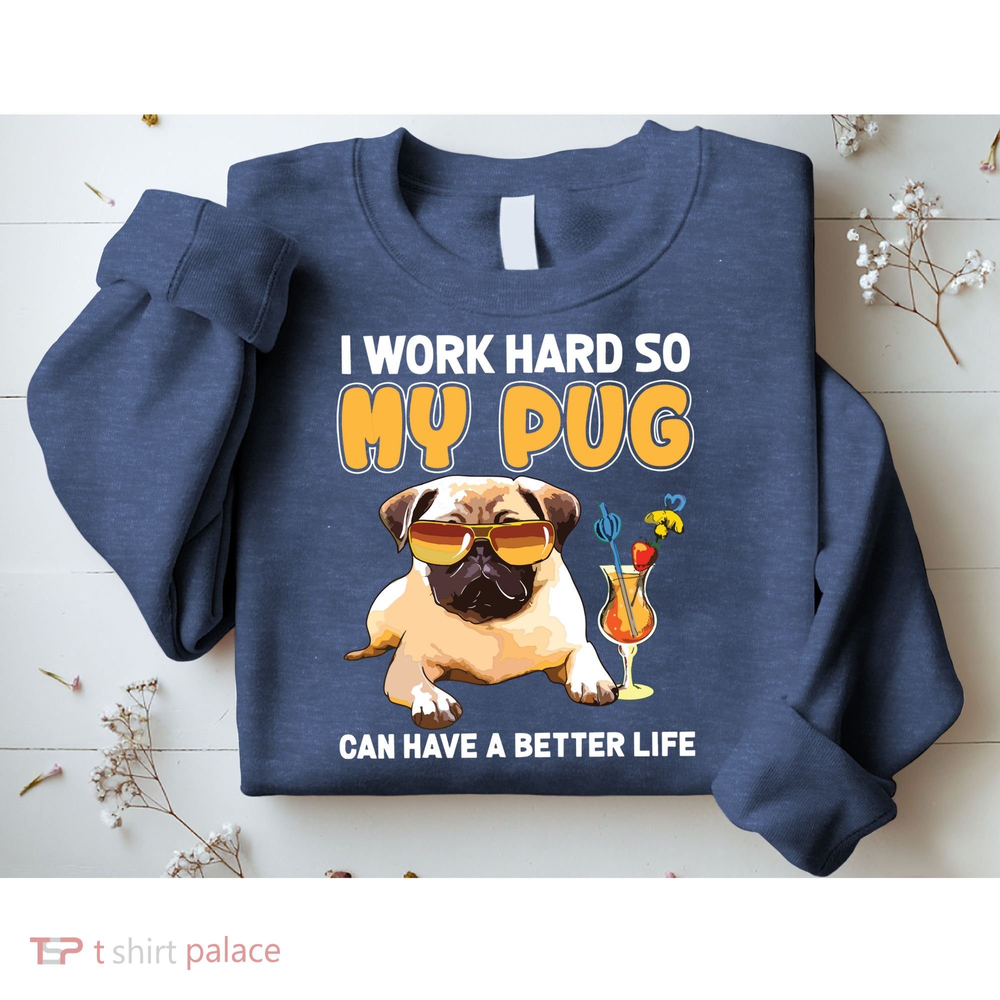 Funny Pug Shirts Pug Lover Gifts Sweatshirt