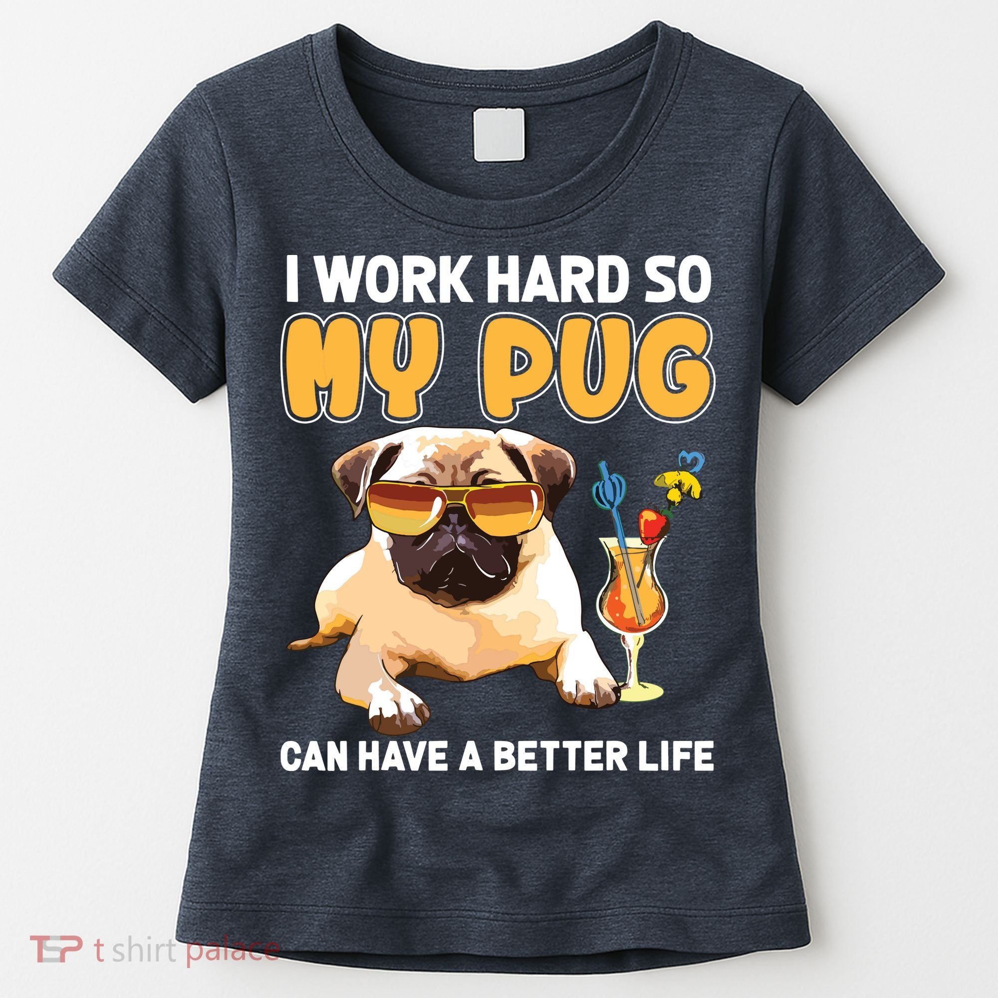 Funny Pug Shirts Pug Lover Gifts Women's T-Shirt