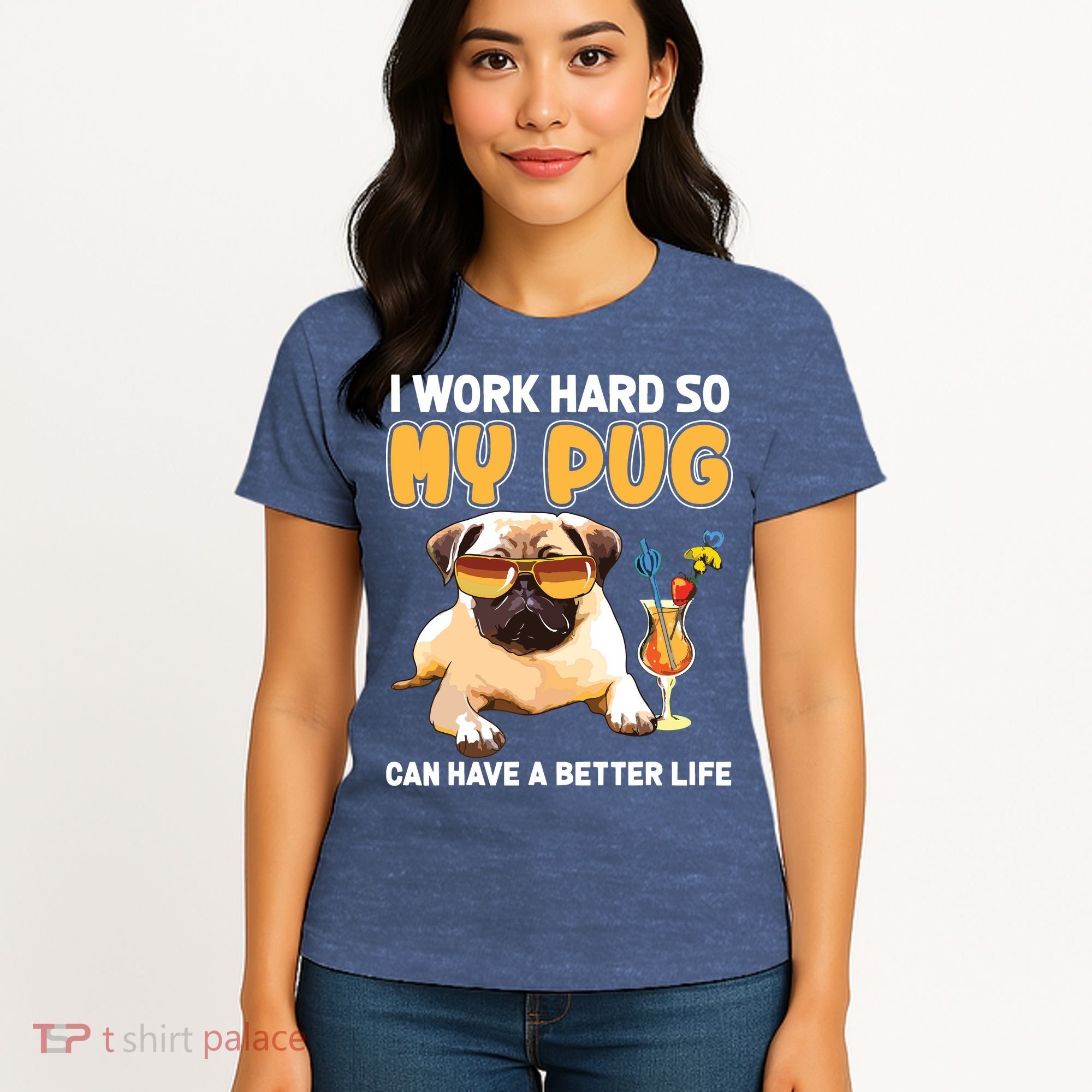 Funny Pug Shirts Pug Lover Gifts Women's T-Shirt