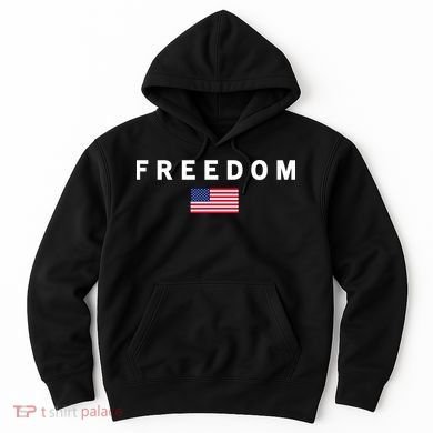 Freedom Pray Support American Values Patriotism Hoodie