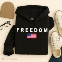 Freedom Pray Support American Values Patriotism Hoodie thumb 4