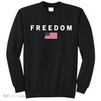 Freedom Pray Support American Values Patriotism Sweatshirt thumb 0