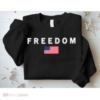 Freedom Pray Support American Values Patriotism Sweatshirt thumb 2