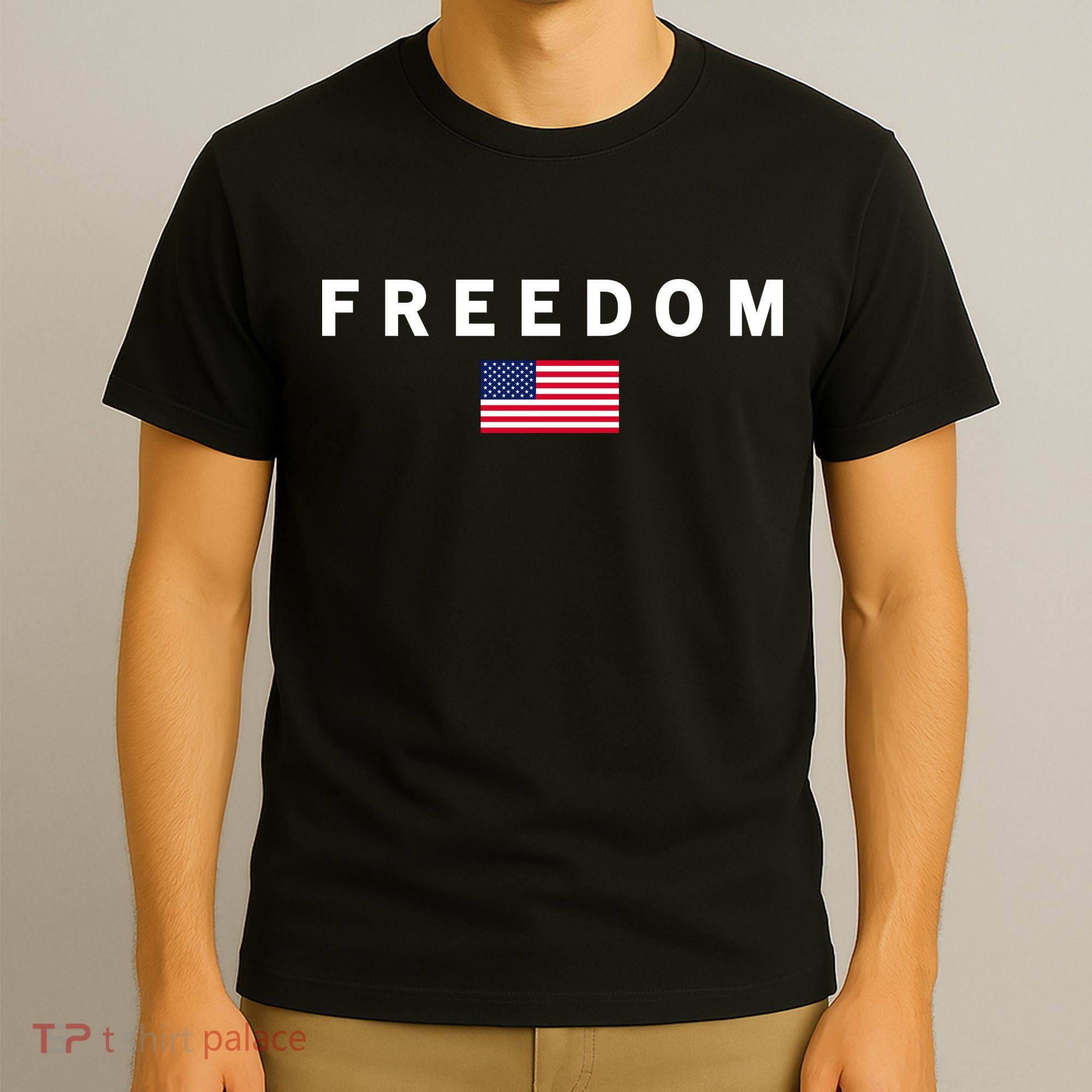 Freedom Pray Support American Values Patriotism T-Shirt