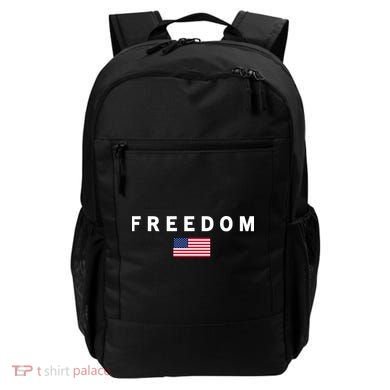 Freedom Pray Support American Values Patriotism Backpack