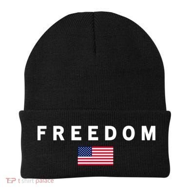 Freedom Pray Support American Values Patriotism Beanie