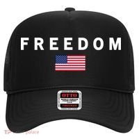 Freedom Pray Support American Values Patriotism Hat thumb 0