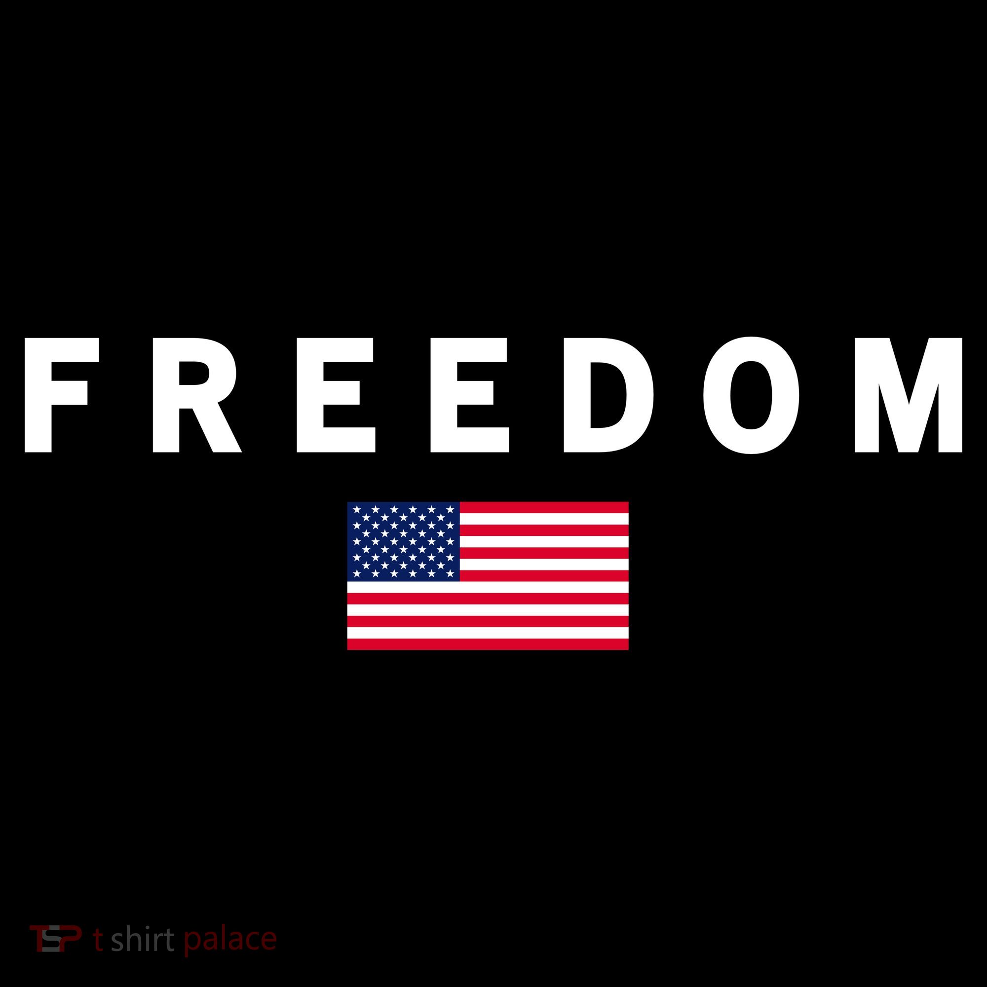 Freedom Pray Support American Values Patriotism Tank Top
