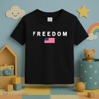 Freedom Pray Support American Values Patriotism Toddler T-Shirt thumb 3