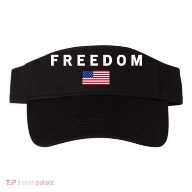 Freedom Pray Support American Values Patriotism Visor