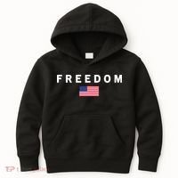 Freedom Pray Support American Values Patriotism Kids Hoodie thumb 0
