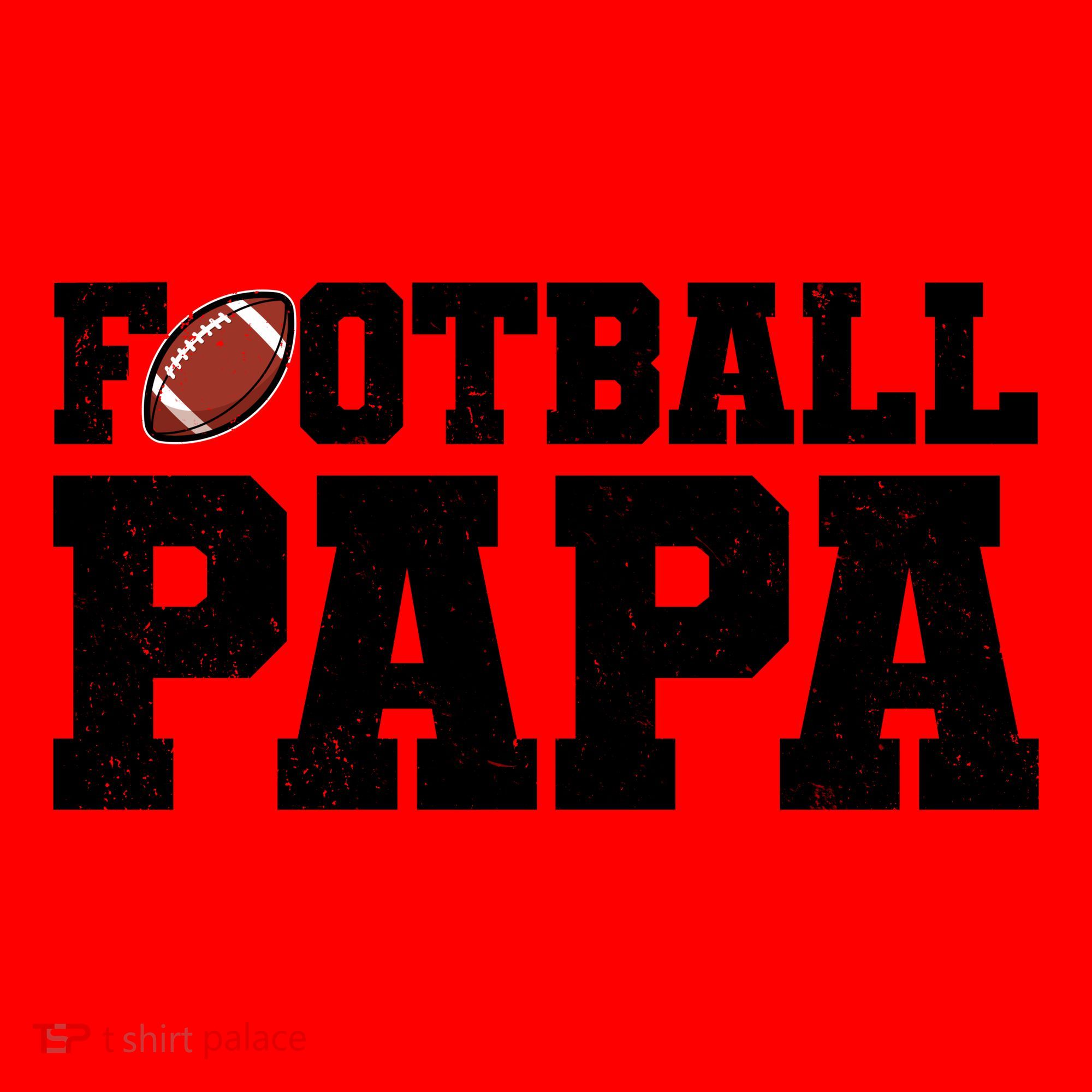 Football Papa Sports Fan Santa Hat