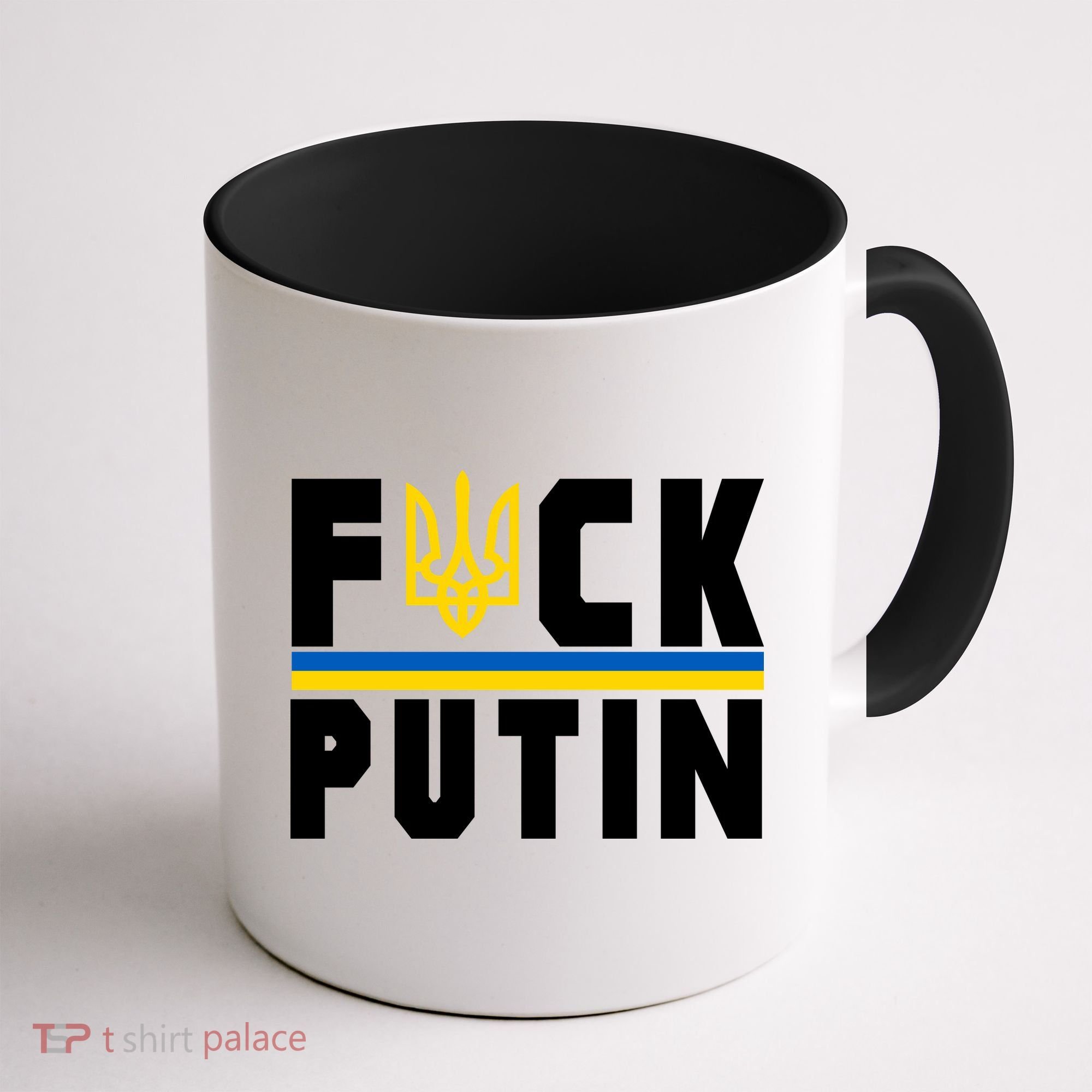 Fuck Putin Support Ukraine Coffee Mug