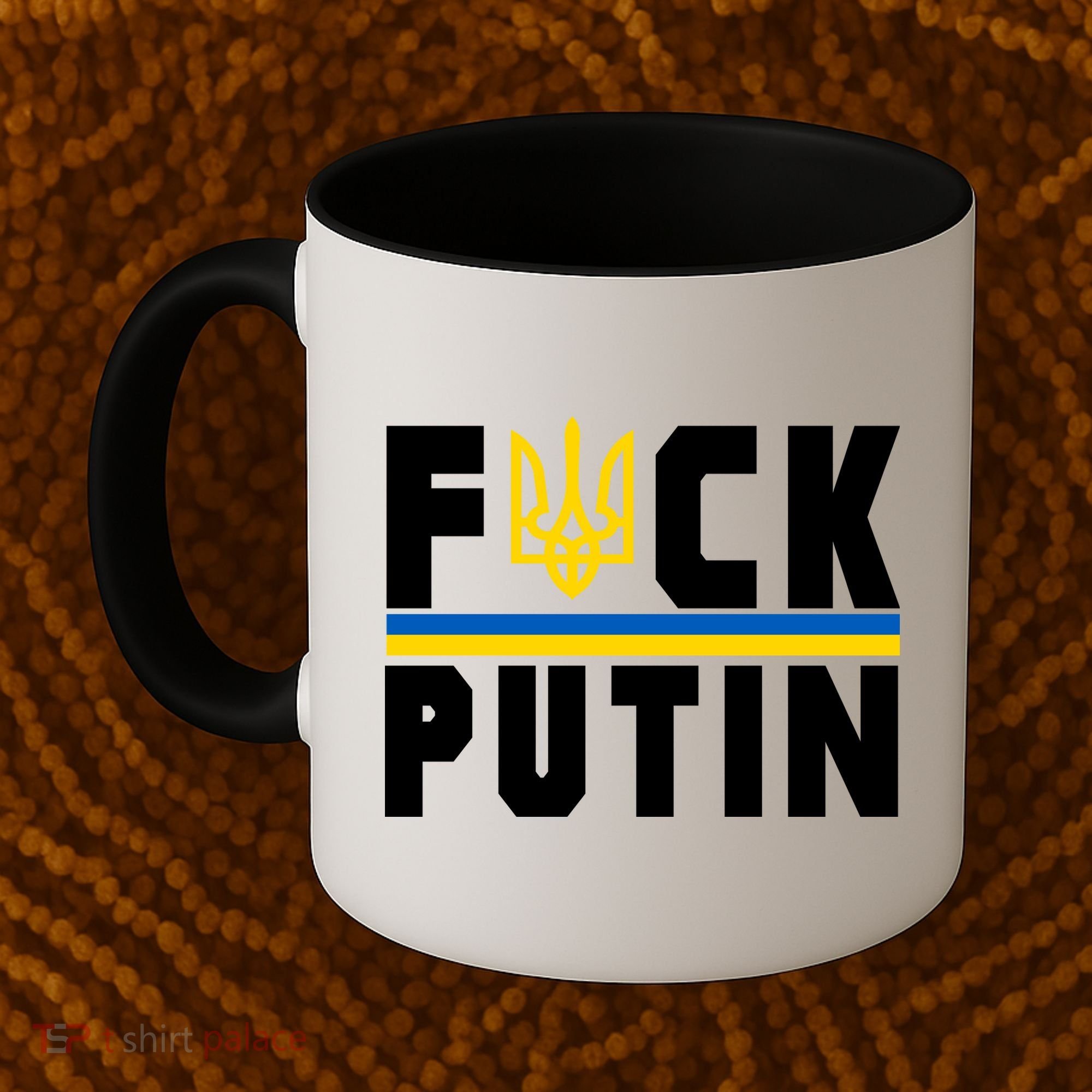 Fuck Putin Support Ukraine Coffee Mug