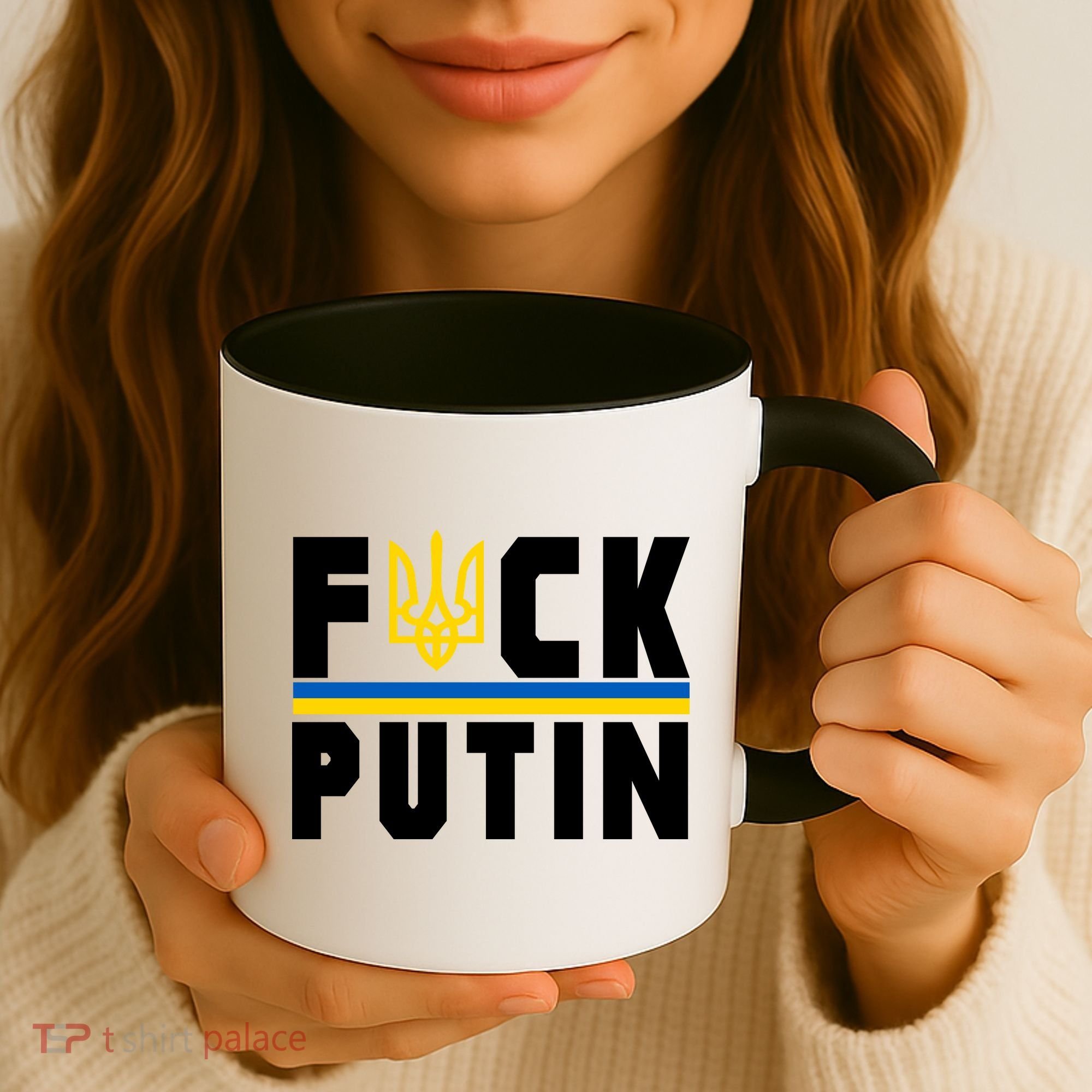 Fuck Putin Support Ukraine Coffee Mug
