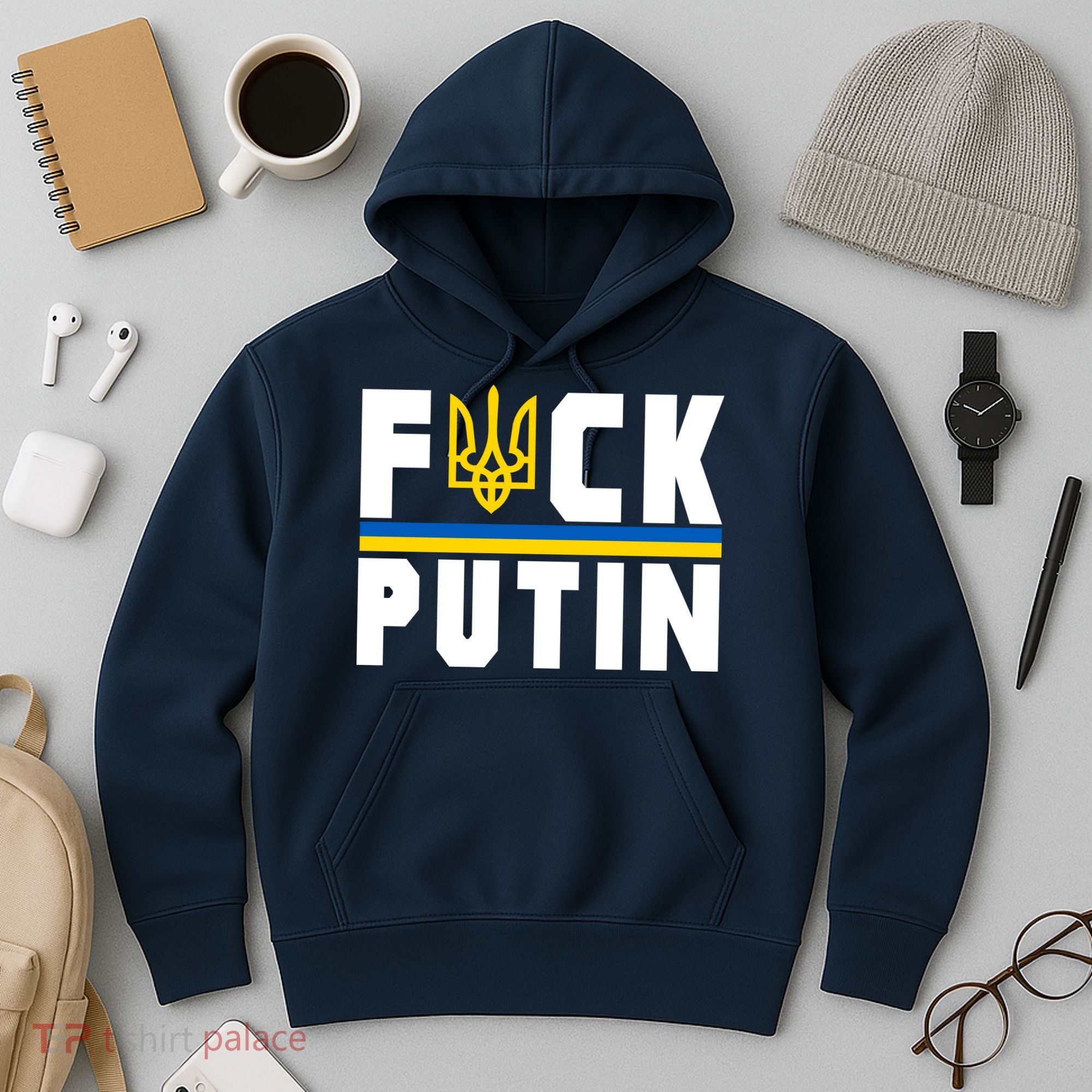 Fuck Putin Support Ukraine Hoodie