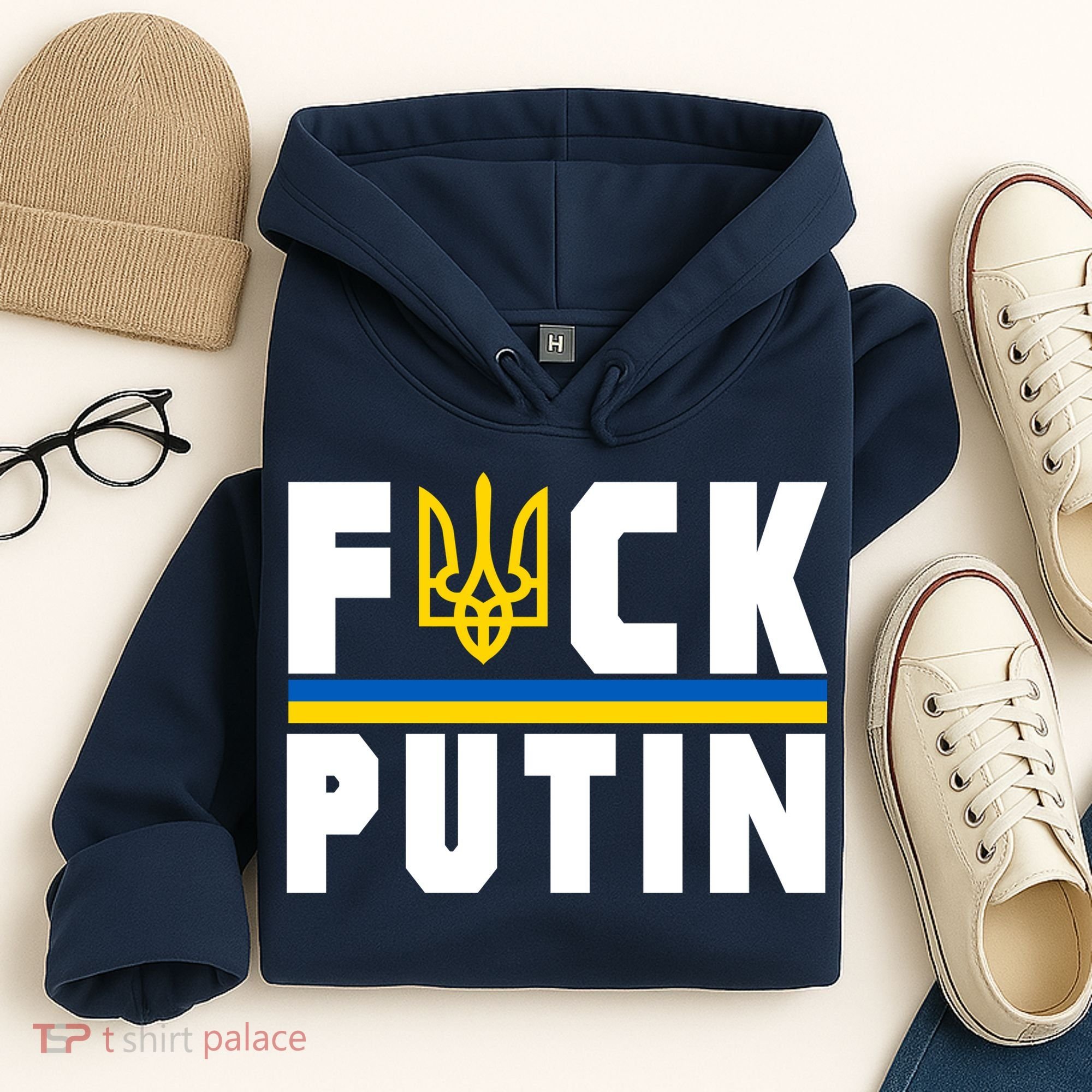 Fuck Putin Support Ukraine Hoodie