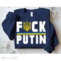 Fuck Putin Support Ukraine Sweatshirt thumb 2