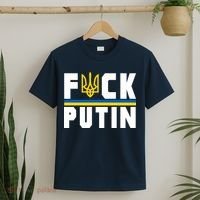 Fuck Putin Support Ukraine T-Shirt thumb 2