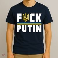 Fuck Putin Support Ukraine T-Shirt thumb 3