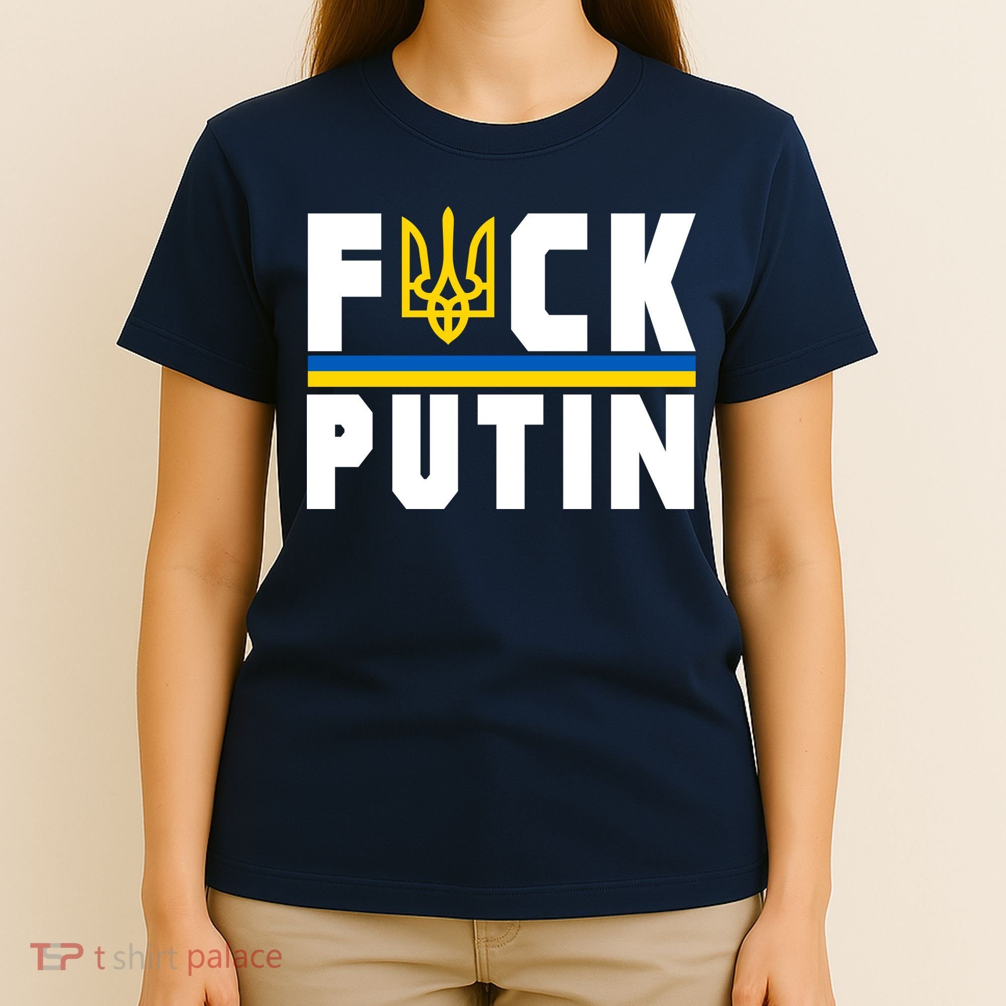 Fuck Putin Support Ukraine T-Shirt