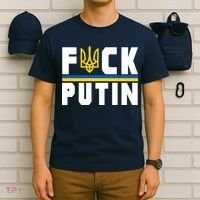 Fuck Putin Support Ukraine T-Shirt thumb 6