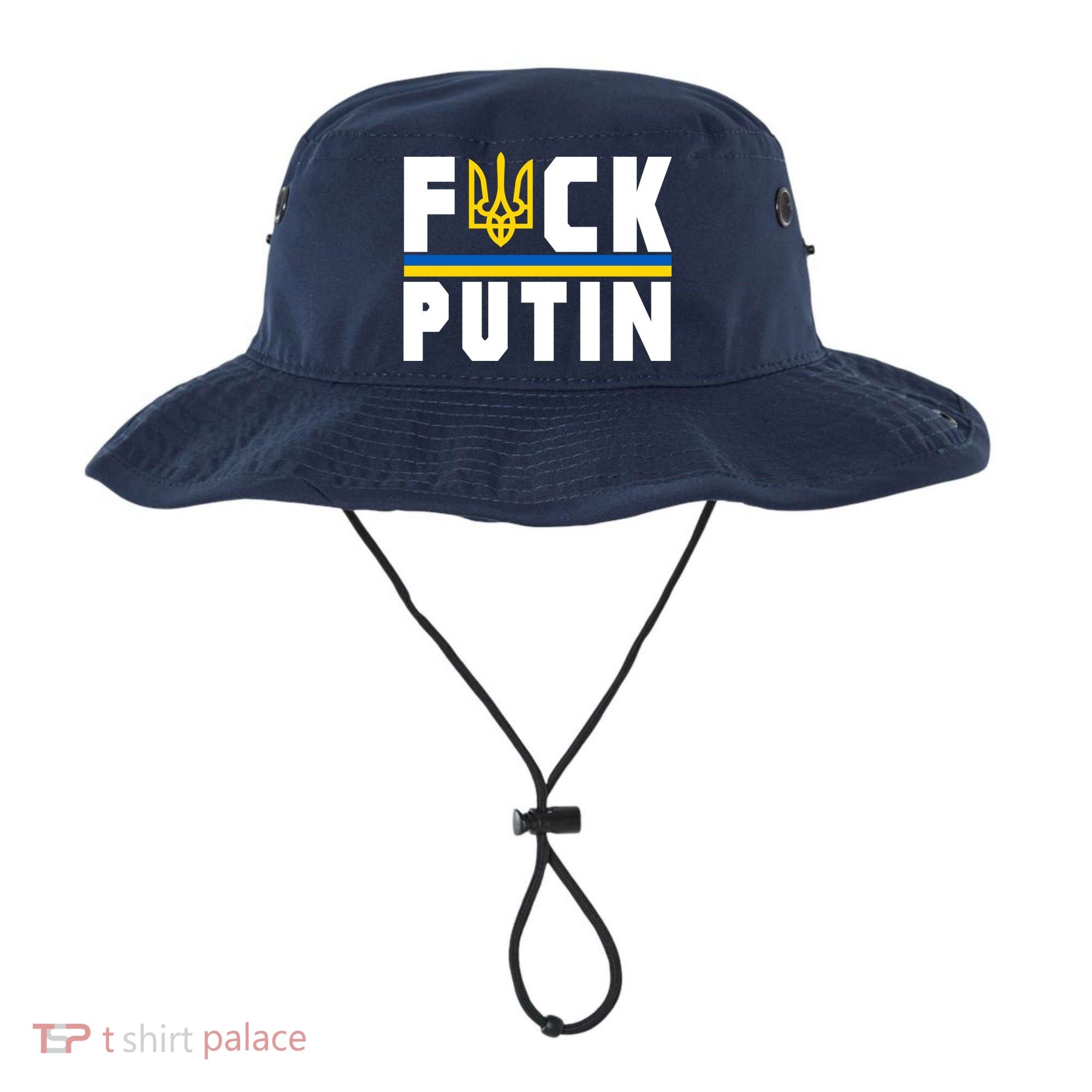 Fuck Putin Support Ukraine Bucket Hat
