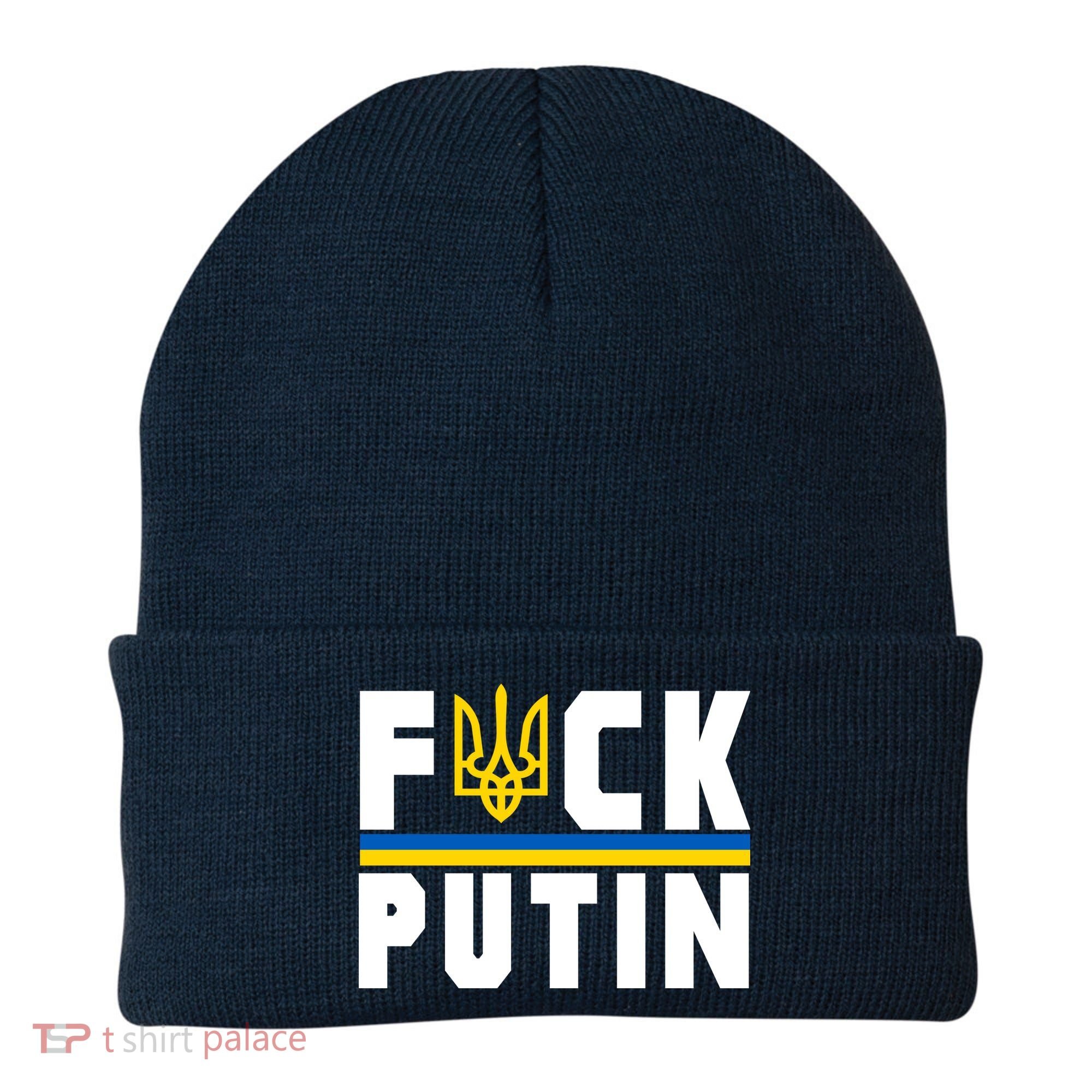 Fuck Putin Support Ukraine Beanie