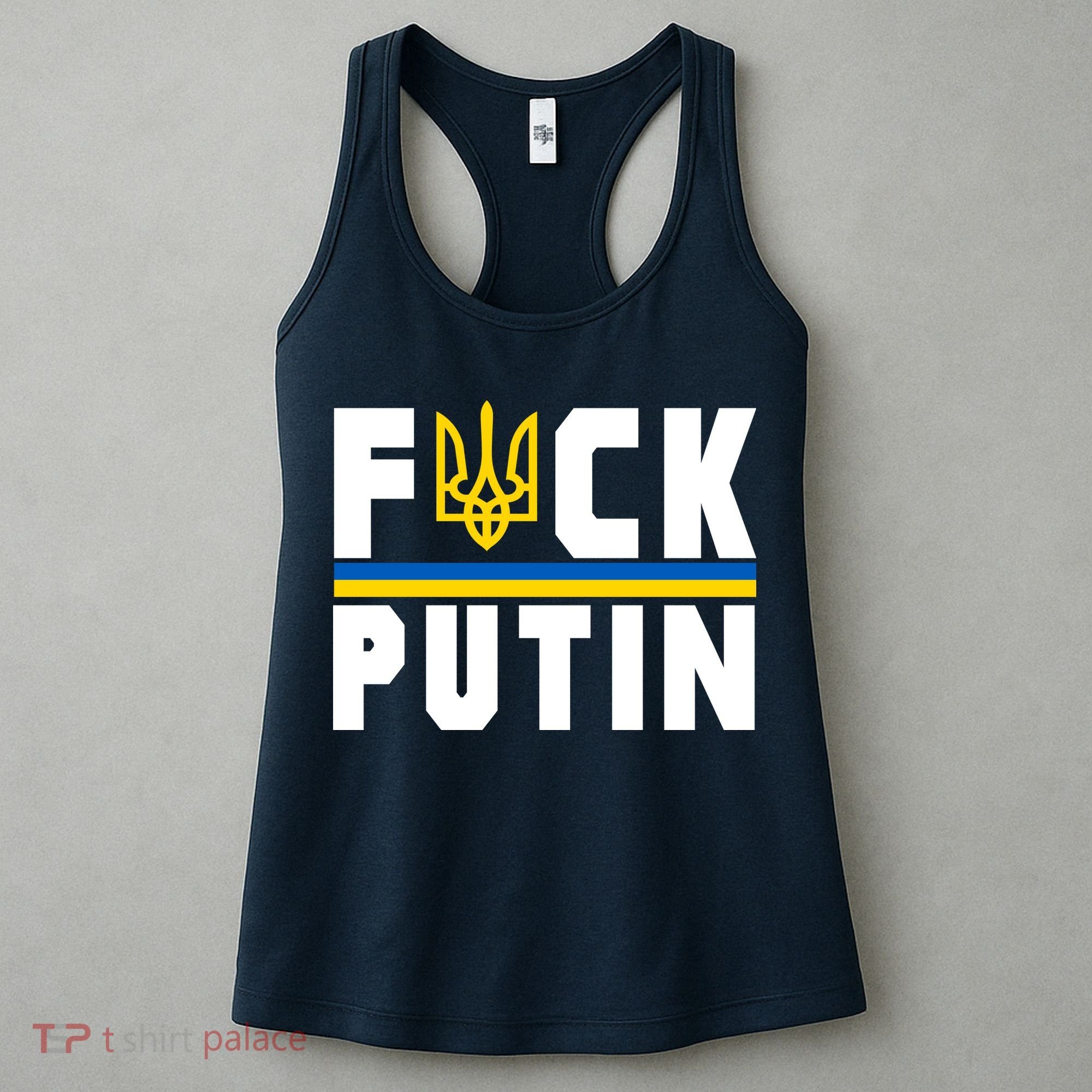 Fuck Putin Support Ukraine Women's Tank Top
