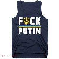 Fuck Putin Support Ukraine Tank Top thumb 0