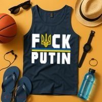 Fuck Putin Support Ukraine Tank Top thumb 4