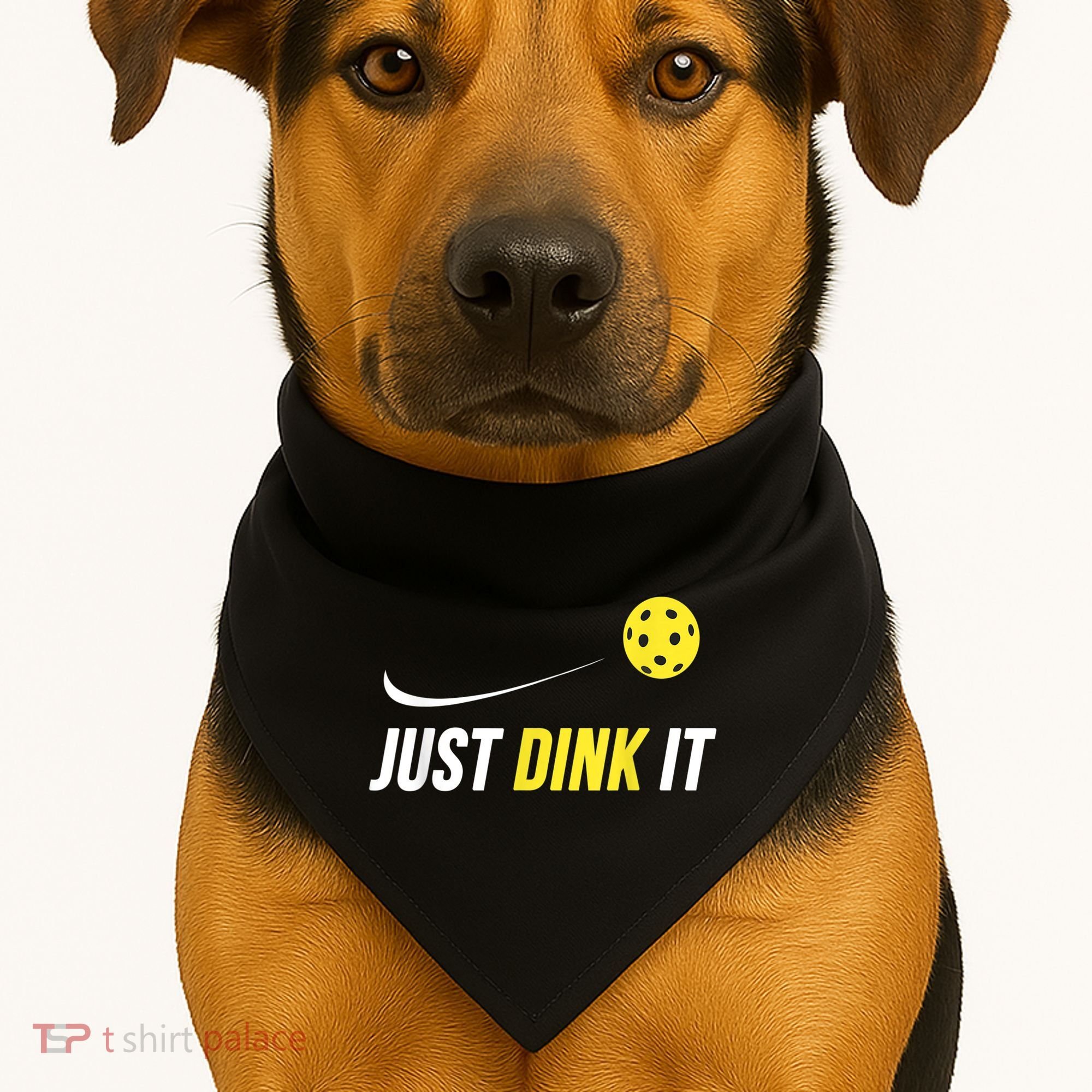 Funny Pickleball Shirt USA-Made Doggie Bandana