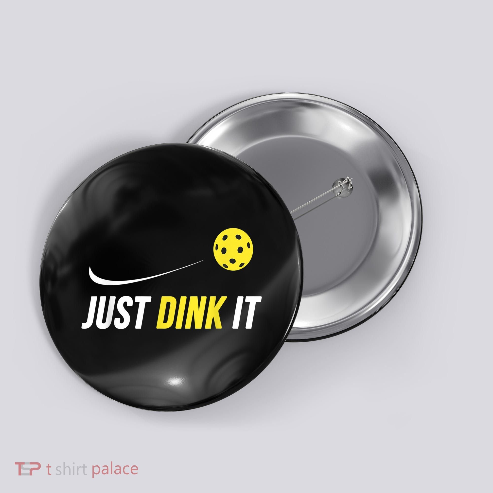 Funny Pickleball Shirt Button