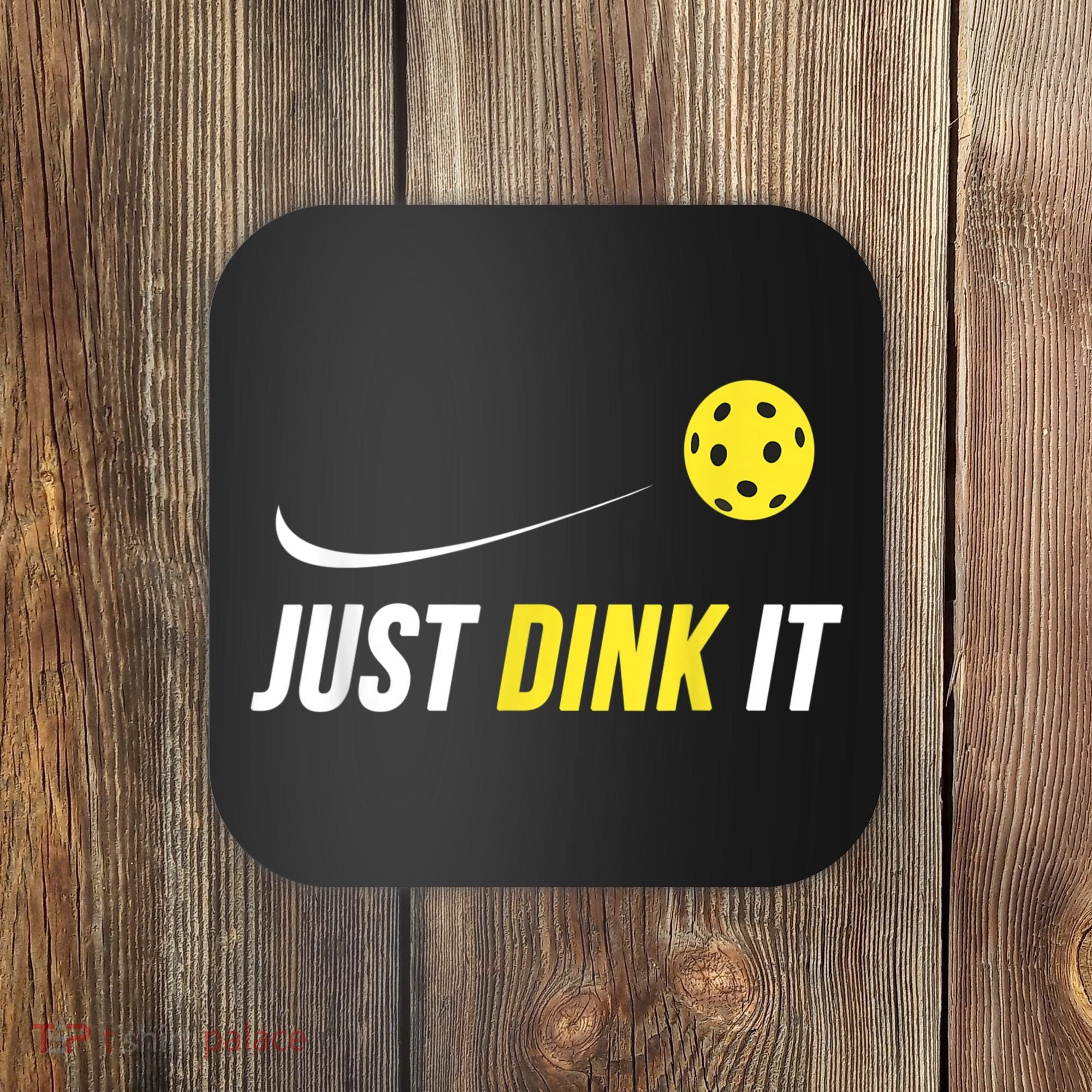 Funny Pickleball Shirt Coaster