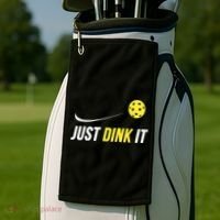 Funny Pickleball Shirt Golf Towel thumb 2