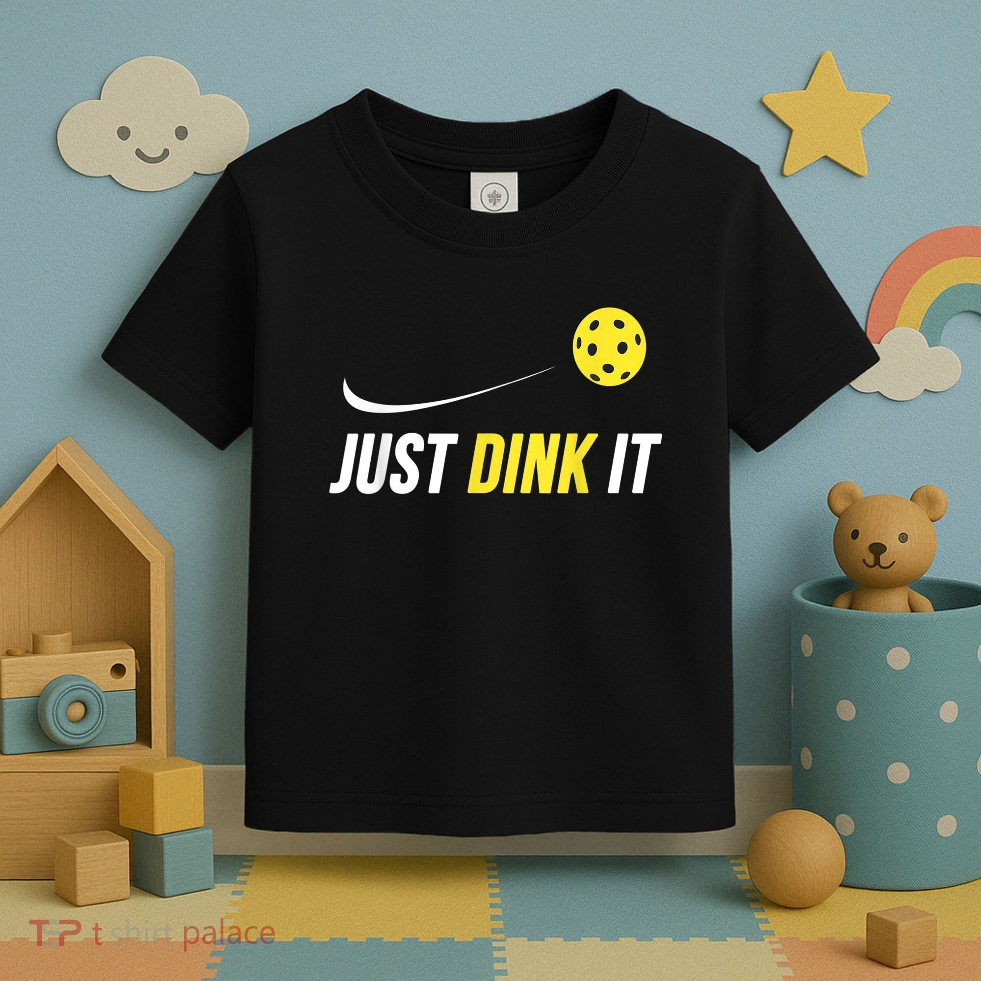 Funny Pickleball Shirt Toddler T-Shirt