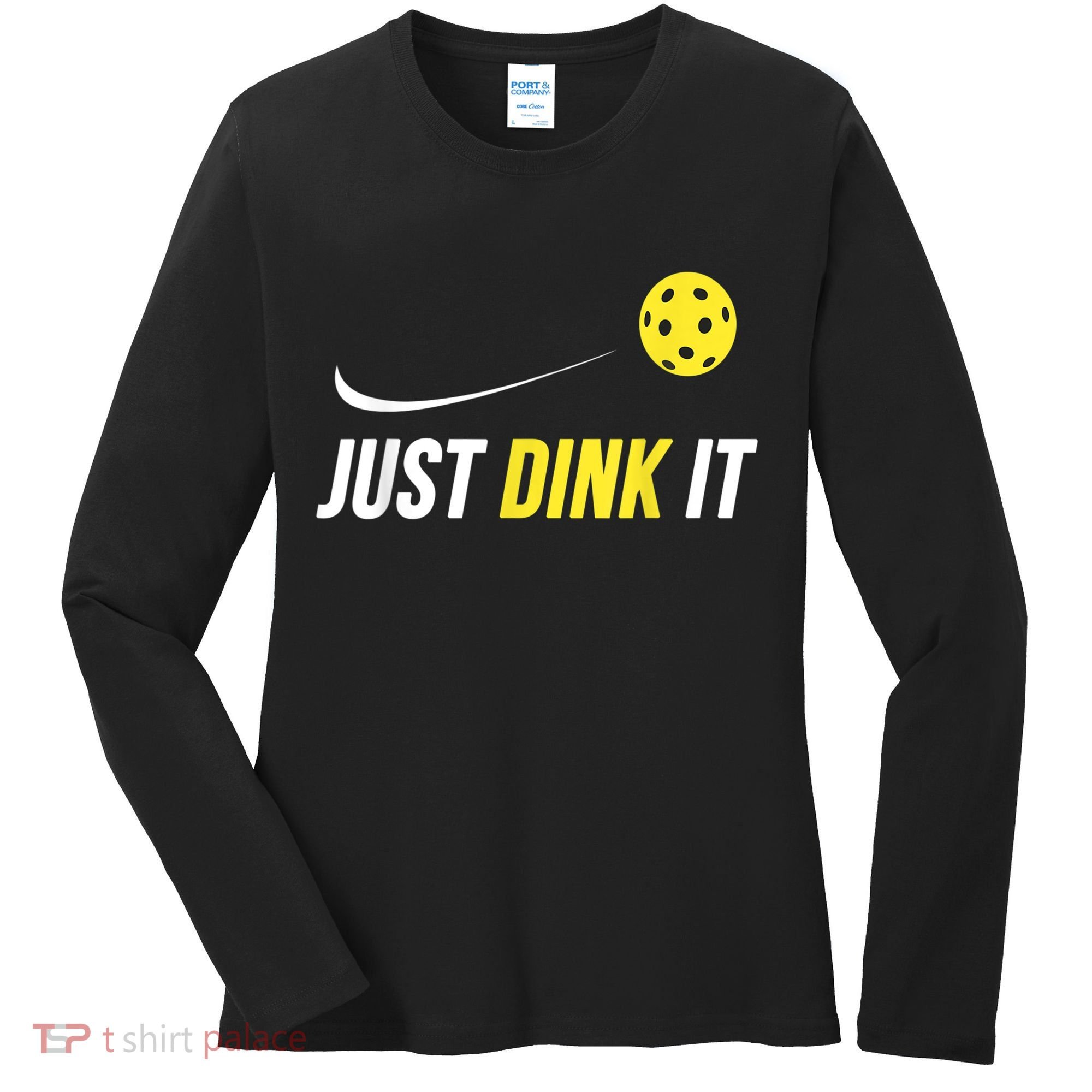 Funny Pickleball Shirt Women's Long Sleeve Shirt