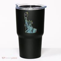 Funny Pickleball Statue Of Liberty  Tumbler thumb 0